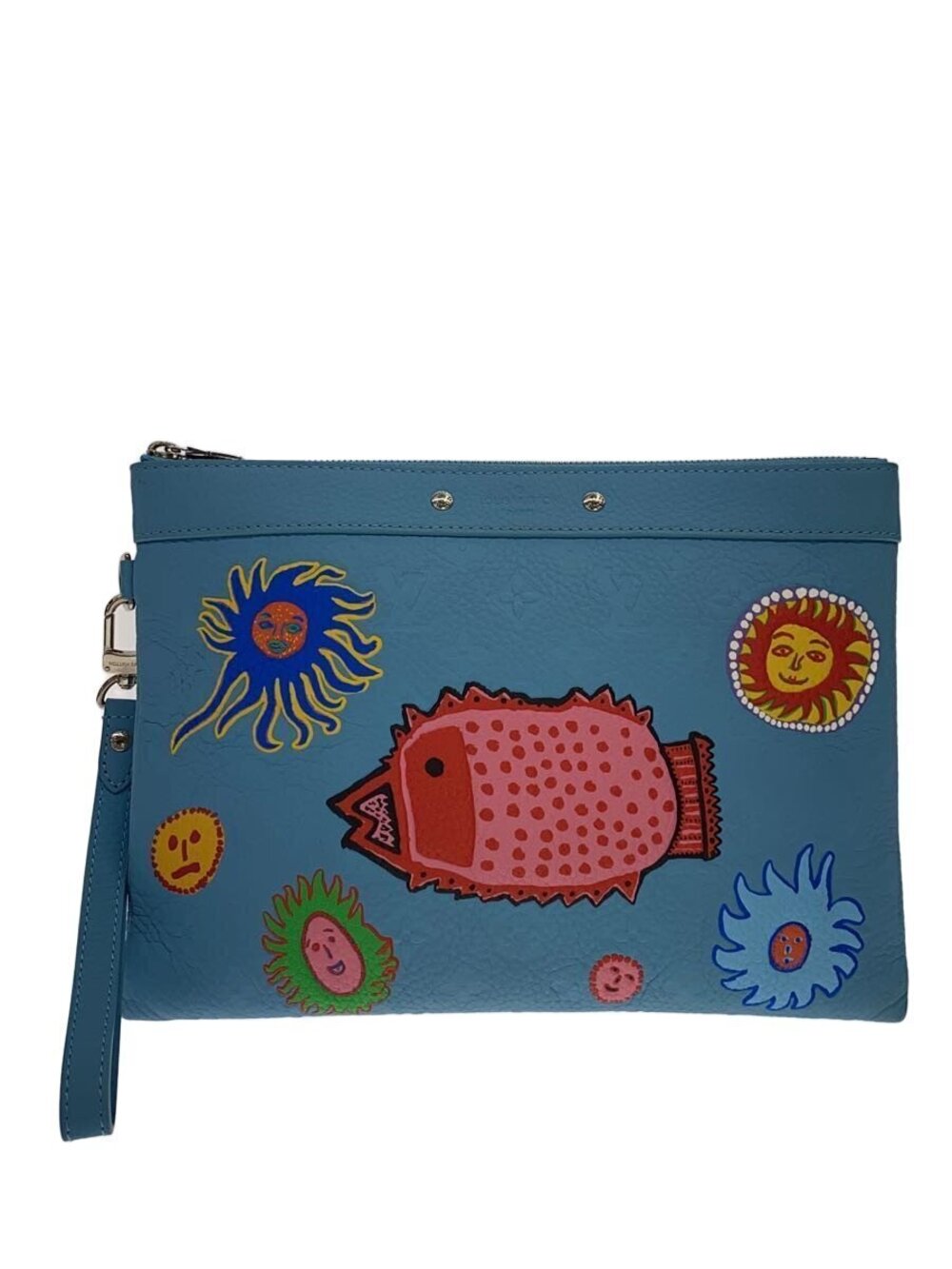 Louis Vuitton Pochette To Go bag Yayoi Kusama collaboration blue